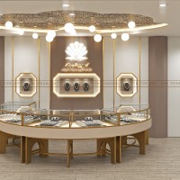 Thiết kế showroom ngọc trai COOPEARL cao cấp